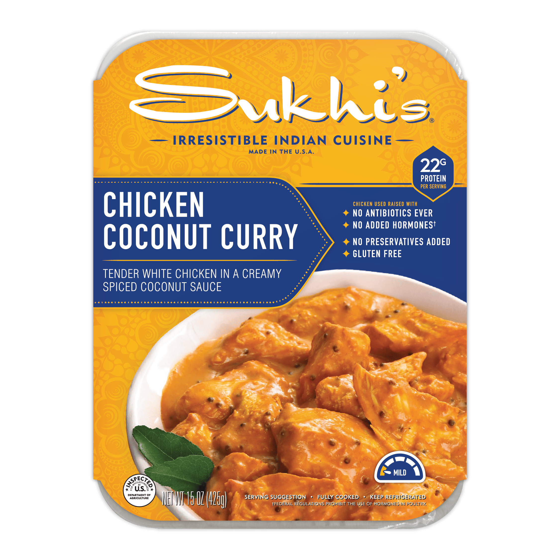 Entrée – Coconut Curry Chicken – Sukhis